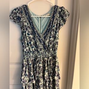 Alice and Olivia Floral Romper Size 2